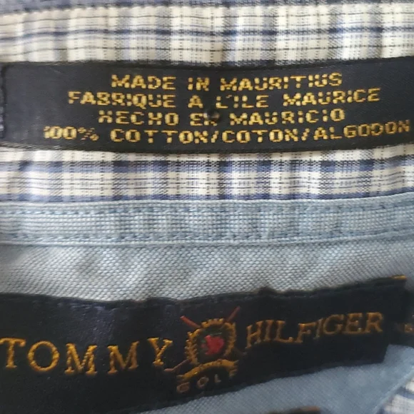 Tommy Hilfiger plaid short sleeve shirt - Picture 7 of 7